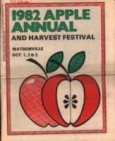 1982 Apple Annual and Harvest Festival Watsonville Oct. 1,2 &3