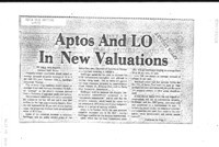 Aptos and LO in New Valuations