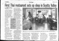 First Thai restaurant sets up shop in Scotts Valley