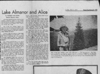 Lake Almanor and Alice