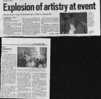 Explosion of artistry at event