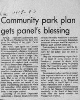 Community park plan gets panel's blessing