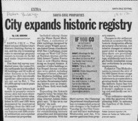 City expands historic registry