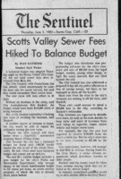 Scotts Valley Sewer Fees Hiked To Balance Budget