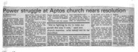 Power struggle at Aptos church nears resolution