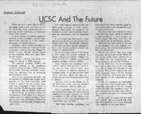 UCSC and the Future