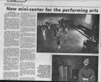 New mini-center for the performing arts