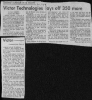 Victor Technologies lays off 350 more