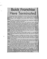 Buick Franchise Here Terminated