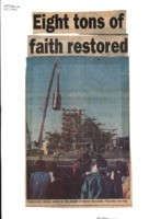 Eight tons of faith restored