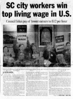 SC city workers win top living wage in U.S