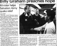 Billy Graham preaches hope