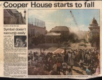 Cooper House starts to fall