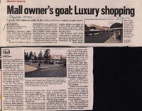 Mall owner's goal: Luxury shopping