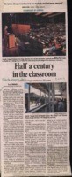 Half a century in the classroom