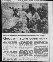 Goodwill store open again