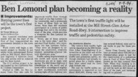 Ben Lomond plan becoming a reality