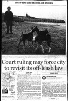 Court ruling may force city to revisit its off-leash law