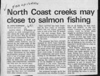 North coast creeks may close salmon fishing