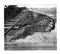 Railroad washout