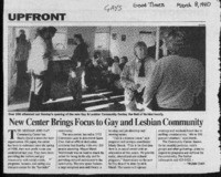 New center brings focus to gay and lesbian community