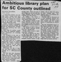 Ambitious library plan for SC County outlined