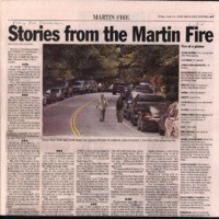 Stories from the Martin Fire