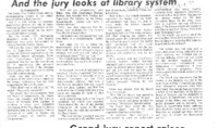 And the jury looks at library system