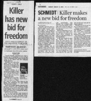 Killer has new bid for freedom