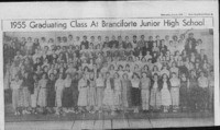 1955 Graduating Class At Branciforte Junior High School