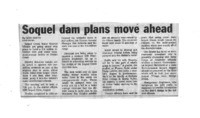 Soquel dam plans move ahead