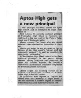 Aptos High gets a new principal