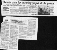 Historic panel key to getting project off the ground