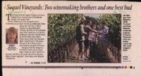 Soquel Vineyards: Two winemaking brothers and one best bud