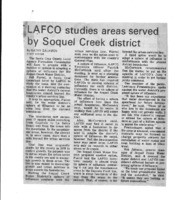 LAFCO studies area served by Soquel Creek district