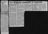 It's Begonia weekend in Capitola