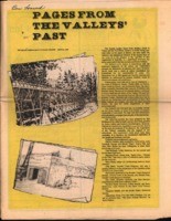 Pages from the Valleys' past