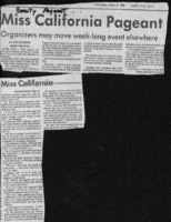 Miss California Pageant: Organizers may move week-long event elsewhere