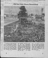 Old East Side Library Demolished