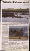 Wetlands efforts earn award