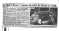 La Selva Beach community takes its library to heart