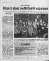 Hospice plans South County expansion