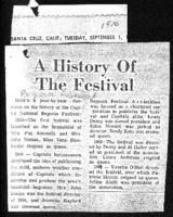 A History Of The Festival