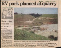 RV park planned at quarry