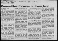 Watsonville: 2005 Committee focuses on farm land