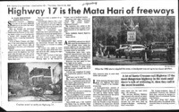 Highway 17 is the Mata Hari of freeways
