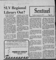 SLV Regional Library Out?