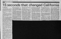 15 seconds that changed California