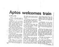 Aptos welcomes train