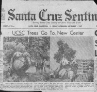 UCSC Trees Go To New Center